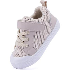imageBMCiTYBM Toddler Baby Shoes Girl Boy Breathable Mesh Sneakers Non Slip11camel