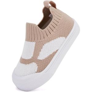 imageBMCiTYBM Toddler Baby Shoes Girl Boy Breathable Mesh Sneakers Non Slip12camel