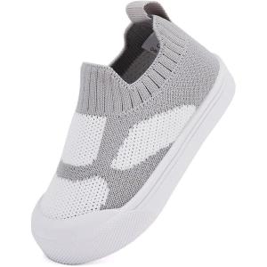 imageBMCiTYBM Toddler Baby Shoes Girl Boy Breathable Mesh Sneakers Non Slip12grey