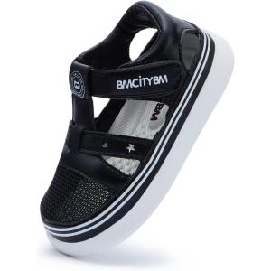 imageBMCiTYBM Toddler Baby Shoes Girl Boy Breathable Mesh Sneakers Non Slip4black