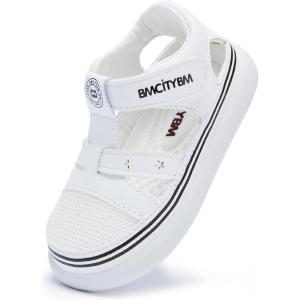 imageBMCiTYBM Toddler Baby Shoes Girl Boy Breathable Mesh Sneakers Non Slip4white