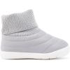 imageBMCiTYBM Baby Boy Girl Snow Boots Infant Warm Winter Booties Slip On Lightweight Outdoor Indoor Sock Shoes for First Walkers 6 9 12 18 24 MonthsAgrey