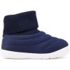 imageBMCiTYBM Baby Boy Girl Snow Boots Infant Warm Winter Booties Slip On Lightweight Outdoor Indoor Sock Shoes for First Walkers 6 9 12 18 24 MonthsAnavy Blue