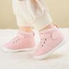 imageBMCiTYBM Baby Boy Girl Snow Boots Infant Warm Winter Booties Slip On Lightweight Outdoor Indoor Sock Shoes for First Walkers 6 9 12 18 24 MonthsBpink