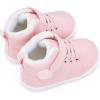 imageBMCiTYBM Baby Boy Girl Snow Boots Infant Warm Winter Booties Slip On Lightweight Outdoor Indoor Sock Shoes for First Walkers 6 9 12 18 24 MonthsBpink