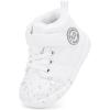 imageBMCiTYBM Baby Boy Girl Snow Boots Infant Warm Winter Booties Slip On Lightweight Outdoor Indoor Sock Shoes for First Walkers 6 9 12 18 24 MonthsBwhite
