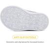 imageBMCiTYBM Baby Walking Shoes Boy Girl High Top Sneakers Infant First Shoes for Learning to Walk 6 9 12 18 24 MonthsAblack
