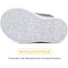 imageBMCiTYBM Baby Walking Shoes Boy Girl High Top Sneakers Infant First Shoes for Learning to Walk 6 9 12 18 24 MonthsAnavy