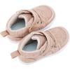 imageBMCiTYBM Baby Walking Shoes Boy Girl High Top Sneakers Infant First Shoes for Learning to Walk 6 9 12 18 24 MonthsBcamel