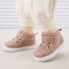 imageBMCiTYBM Baby Walking Shoes Boy Girl High Top Sneakers Infant First Shoes for Learning to Walk 6 9 12 18 24 MonthsBcamel