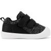 imageBMCiTYBM Baby Walking Shoes Boy Girl High Top Sneakers Infant First Shoes for Learning to Walk 6 9 12 18 24 MonthsCblack