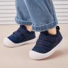 imageBMCiTYBM Baby Walking Shoes Boy Girl High Top Sneakers Infant First Shoes for Learning to Walk 6 9 12 18 24 MonthsCnavy