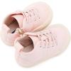 imageBMCiTYBM Baby Walking Shoes Boy Girl High Top Sneakers Infant First Shoes for Learning to Walk 6 9 12 18 24 MonthsDpink