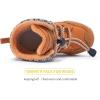 imageBMCiTYBM Toddler Snow Boots Girls Boys Warm Winter8abrown