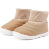 imageBMCiTYBM Baby Boy Girl Snow Boots Infant Warm Winter Booties Slip On Lightweight Outdoor Indoor Sock Shoes for First Walkers 6 9 12 18 24 MonthsAcamel