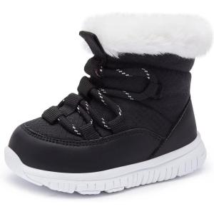 imageBMCiTYBM Toddler Snow Boots Girls Boys Warm Winter22black
