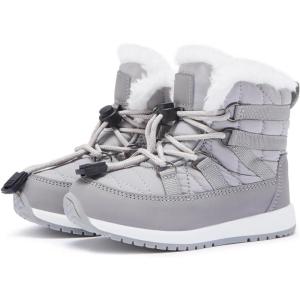 imageBMCiTYBM Toddler Snow Boots Girls Boys Warm Winter7agrey