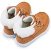imageBMCiTYBM Kids Snow Boots Boys Girls Toddler Winter Waterproof Shoes Cold Weather Outdoor Lightweight ToddlerLittle KidsBig Kids2acamel