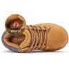 imageBMCiTYBM Kids Snow Boots Boys Girls Toddler Winter Waterproof Shoes Cold Weather Outdoor Lightweight ToddlerLittle KidsBig Kids3abrown