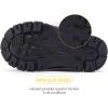 imageBMCiTYBM Kids Snow Boots Boys Girls Toddler Winter Waterproof Shoes Cold Weather Outdoor Lightweight ToddlerLittle KidsBig Kids5grey