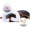 imageBMCiTYBM Kids Snow Boots Boys Girls Toddler Winter Waterproof Shoes Cold Weather Outdoor Lightweight ToddlerLittle KidsBig KidsDark Brown