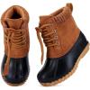 imageBMCiTYBM Kids Snow Boots Boys Girls Toddler Winter Waterproof Shoes Cold Weather Outdoor Lightweight ToddlerLittle KidsBig KidsMulti Camel