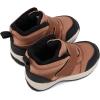 imageBMCiTYBM Toddler Winter Hikking Boots Boys Girls Waterproof Snow Shoes Nonslip Lightweight High Top Outdoor Sneakers for Cold WeatherBrown