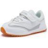 imageBMCiTYBM Toddler Shoes Boys Girls Walking Running Sneakers Lightweight Non Slip Tennis Sport Athletic ShoesBwhite