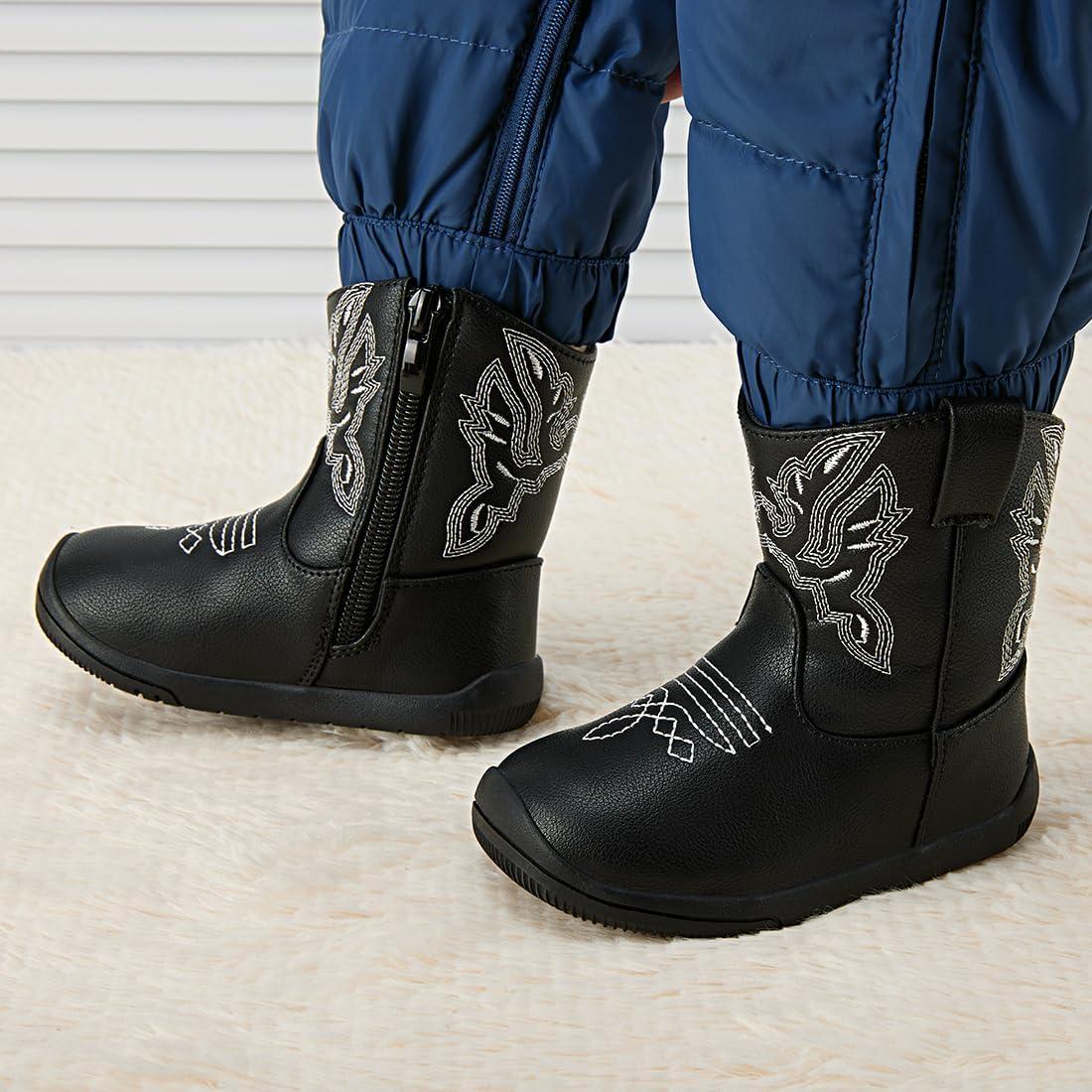 imageBMCiTYBM Baby Girls Boys Boots High Top First Walking Shoes1black