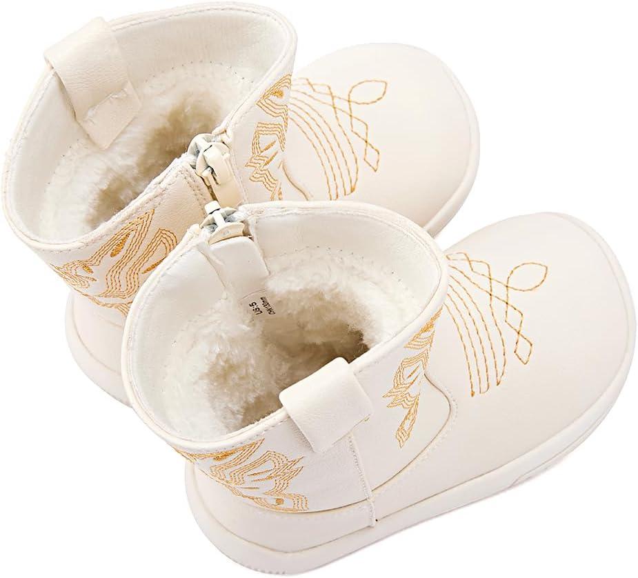 imageBMCiTYBM Baby Girls Boys Boots High Top First Walking Shoes1white