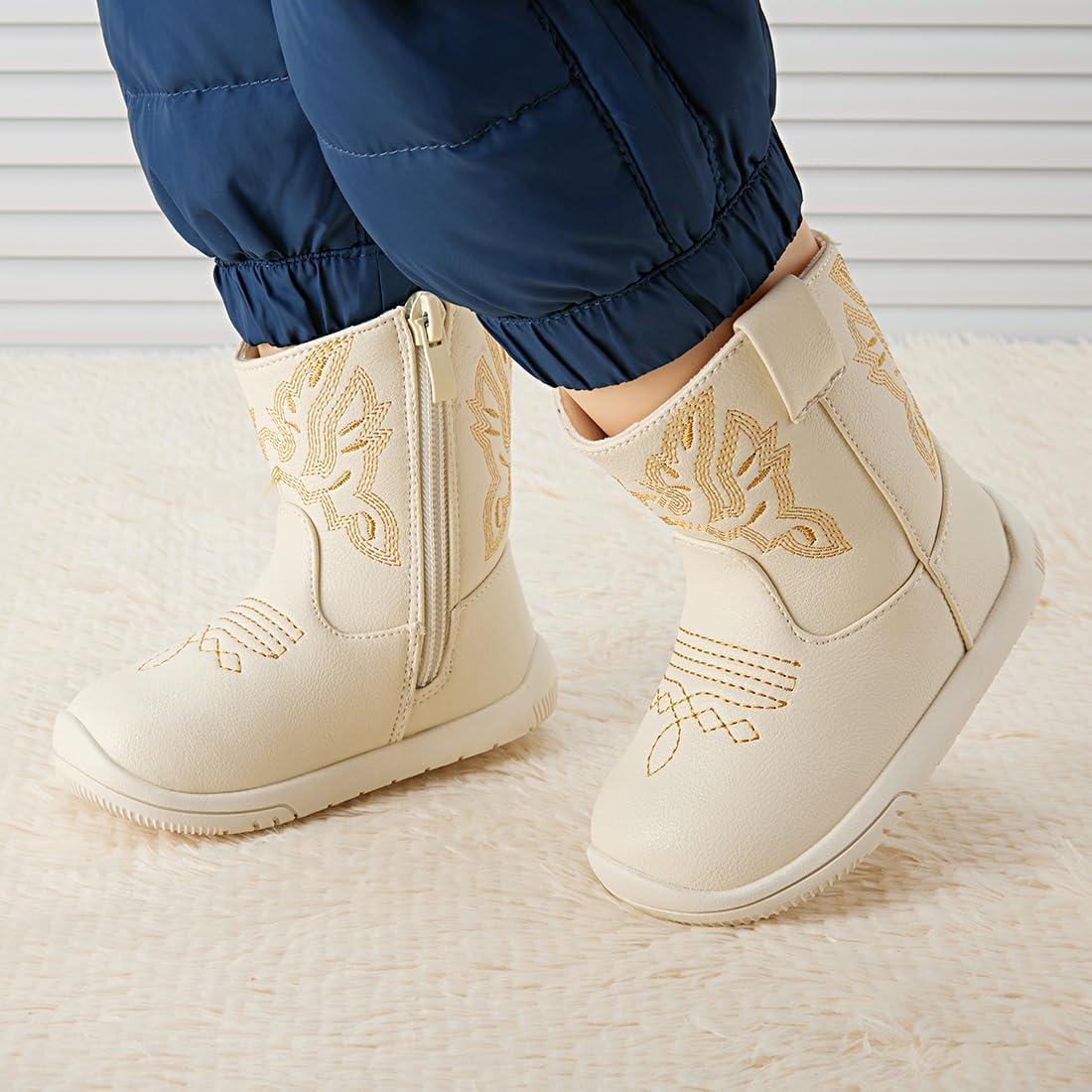 imageBMCiTYBM Baby Girls Boys Boots High Top First Walking Shoes1white