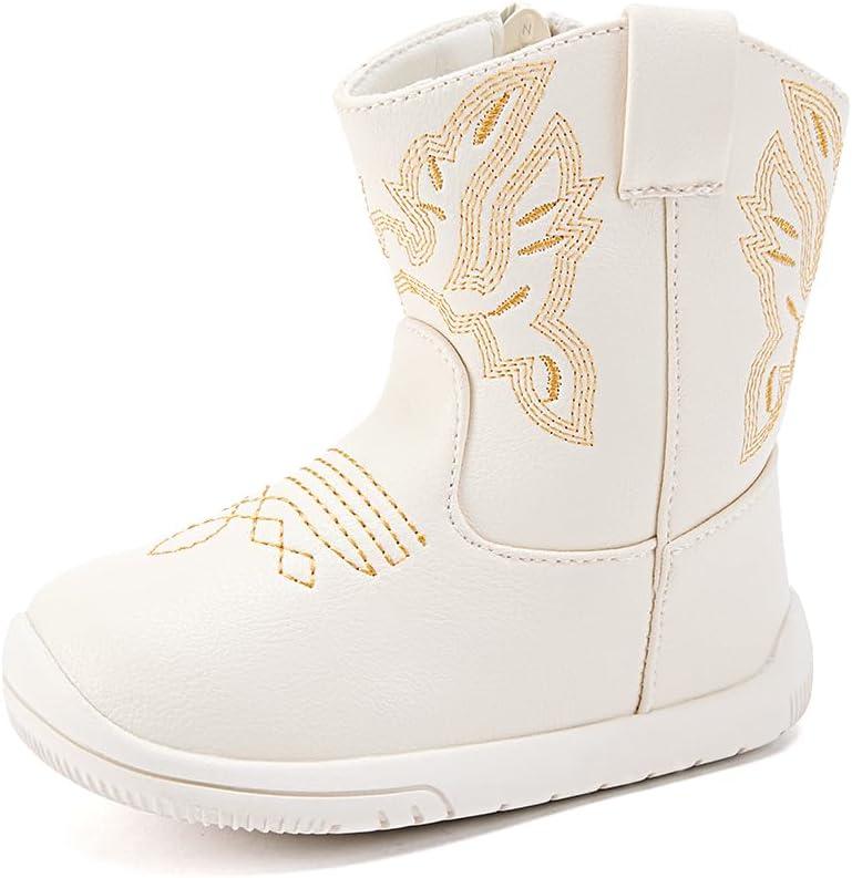 imageBMCiTYBM Baby Girls Boys Boots High Top First Walking Shoes1white