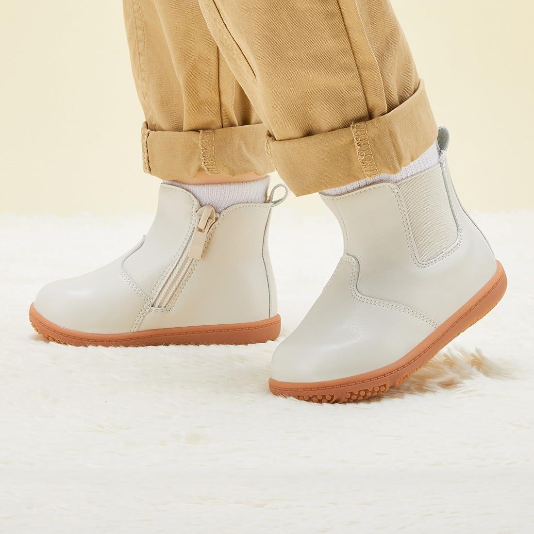 imageBMCiTYBM Baby Girls Boys Boots High Top First Walking Shoes2white