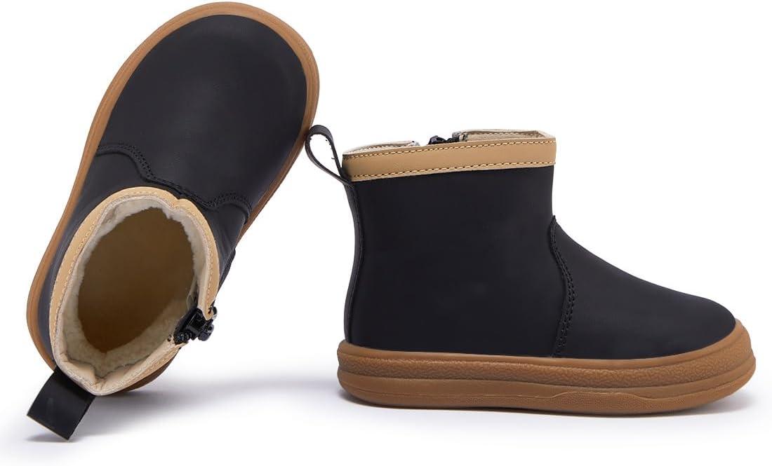 imageBMCiTYBM Baby Girls Boys Boots High Top First Walking Shoes31black