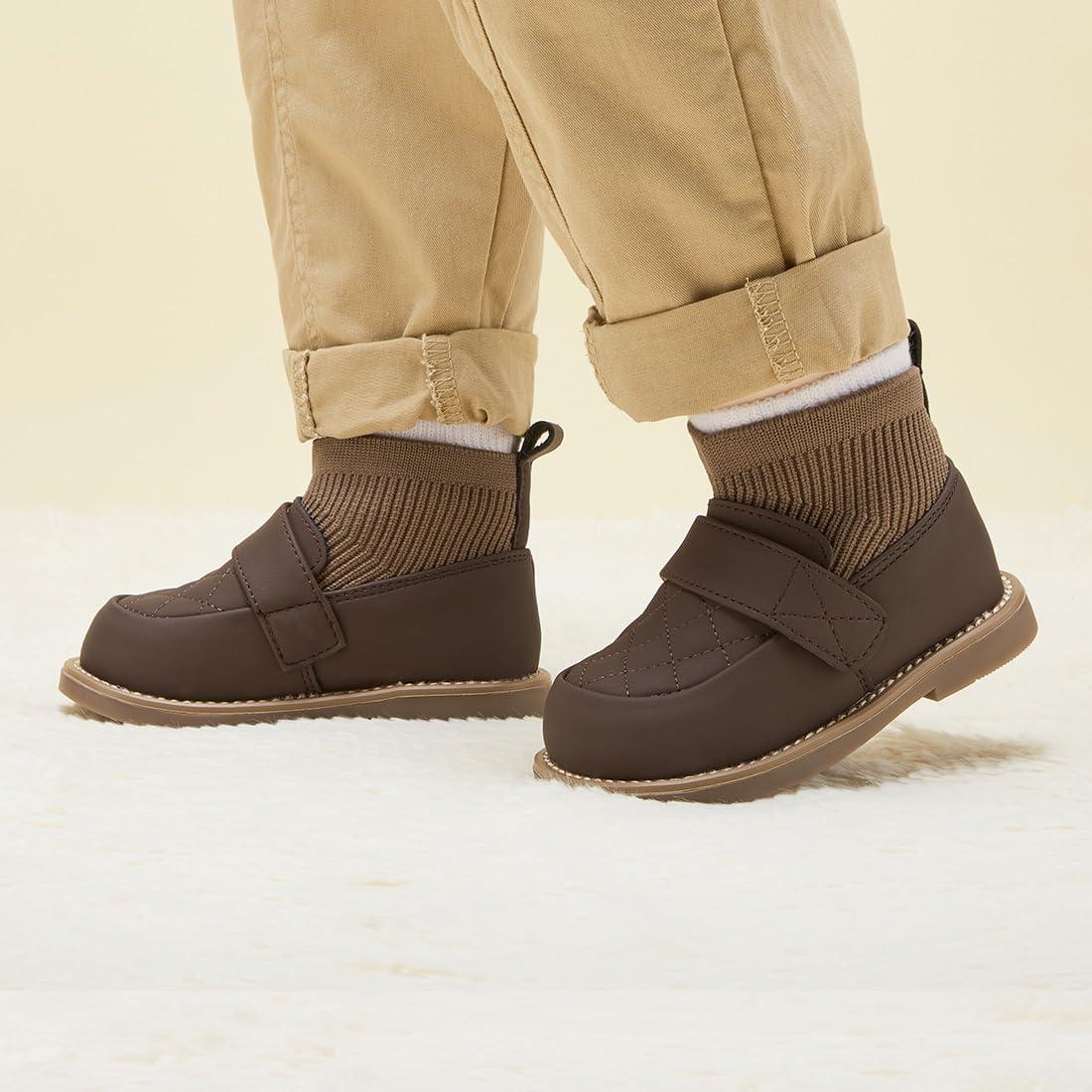 imageBMCiTYBM Baby Girls Boys Boots High Top First Walking Shoes6camel