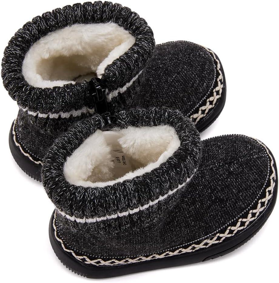 imageBMCiTYBM Baby Girls Boys Boots High Top First Walking ShoesWhite Black