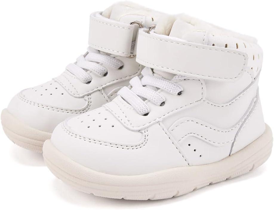 imageBMCiTYBM Baby Snow Boots Boys Girls Winter Infant Shoes AntiSlip 6 9 12 18 24 Months Faux FurWhite