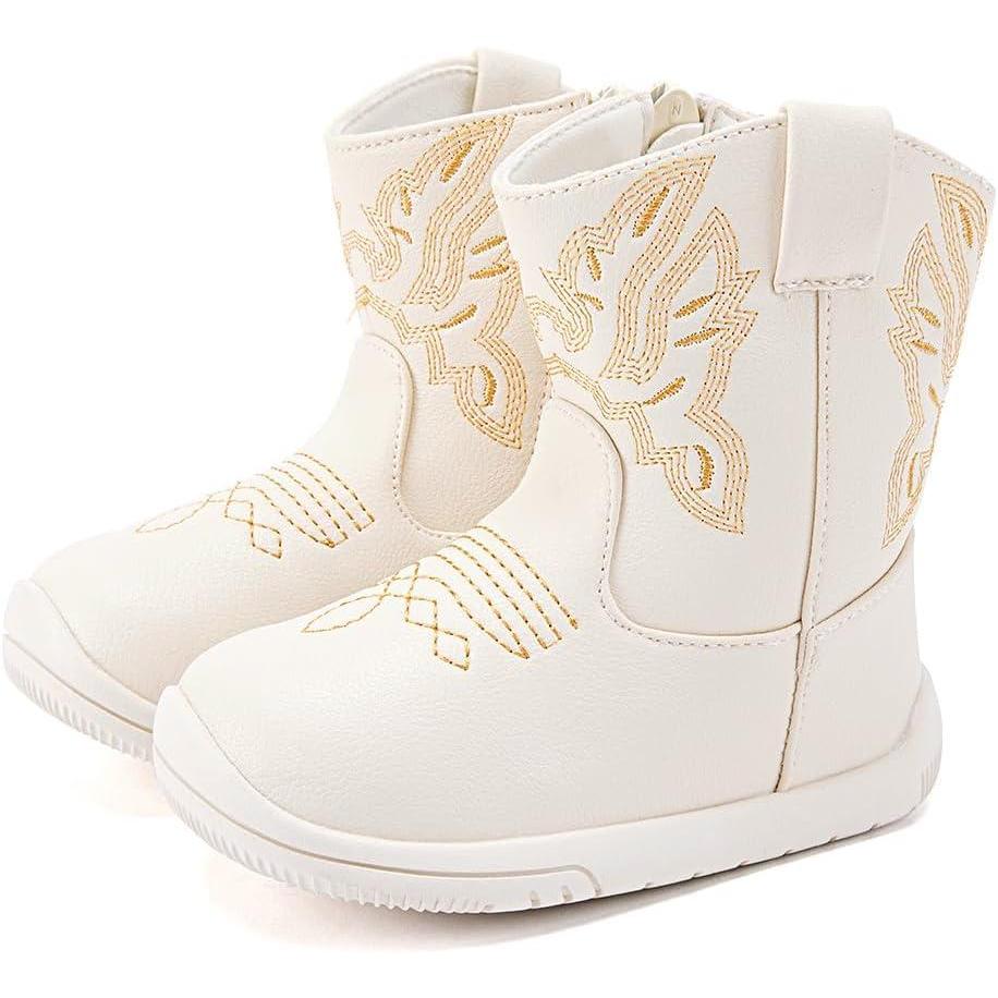 imageBMCiTYBM Baby Girls Boys Boots High Top First Walking Shoes1white