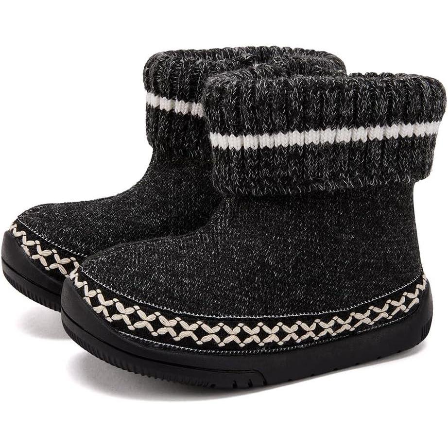 imageBMCiTYBM Baby Girls Boys Boots High Top First Walking ShoesWhite Black