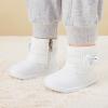 imageBMCiTYBM Baby Girls Boys Boots High Top First Walking ShoesBowknot White