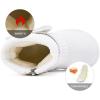 imageBMCiTYBM Baby Girls Boys Boots High Top First Walking ShoesBowknot White