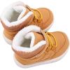 imageBMCiTYBM Baby Girls Boys Boots High Top First Walking ShoesDark Camel