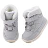 imageBMCiTYBM Baby Girls Boys Boots High Top First Walking ShoesDark Grey