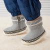 imageBMCiTYBM Baby Girls Boys Boots High Top First Walking ShoesWhite Grey