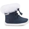 imageBMCiTYBM Baby Girls Boys Boots High Top First Walking ShoesZipper Navy