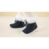 imageBMCiTYBM Baby Girls Boys Boots High Top First Walking ShoesZipper Navy