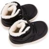 imageBMCiTYBM Baby Snow Boots Boys Girls Winter Infant Shoes AntiSlip 6 9 12 18 24 Months Faux FurBlack