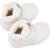imageBMCiTYBM Baby Snow Boots Boys Girls Winter Infant Shoes AntiSlip 6 9 12 18 24 Months Faux FurWhite