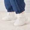 imageBMCiTYBM Baby Snow Boots Boys Girls Winter Infant Shoes AntiSlip 6 9 12 18 24 Months Faux FurWhite
