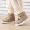 imageBMCiTYBM Baby Snow Boots Boys Girls Winter Infant Shoes AntiSlip 6 9 12 18 24 Months Faux FurYarns Camel
